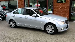 2009 Mercedes-Benz C180 Kompressor BlueEfficiency Elegance - Start up and full vehicle tour