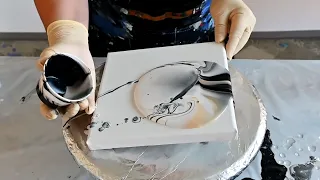 Windex Magic: Beautiful Flowers with This Acrylic Pouring Technique / Easy Fluid Art