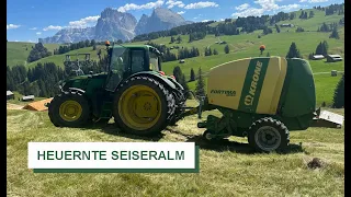 Heuernte extrem - Seiseralm / Südtirol 2023