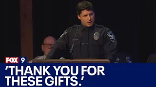 Burnsville memorial service: Officer Pete Mueller speaks