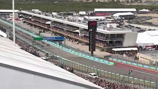 2022 United States Grand Prix at Circuit of the Americas Start Turn 1 Grandstands - USGP COTA F1