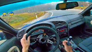 BMW E36 STREET DRIFT POV #22