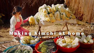 Making 150kg of Korean traditional Kimchi at home 🥬ㅣCleaning, Cooking, House decoratingㅣDaily Vlog