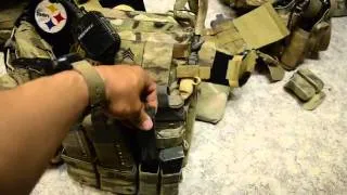 Crye Precision AVS Plate Carrier in Afghanistan