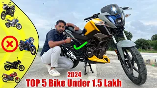 Top 5 Mileage Bike Under 1.5 lakh In 2024 || जो आपकी सोच को बदल देगी || Best Motorcycle In India