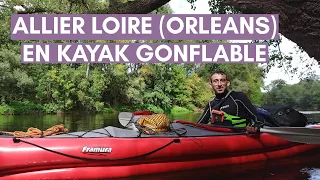 Allier – Loire jusqu’à Orléans en kayak gonflable