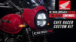 New 2023 Honda CB350 RS Cafe Racer Kit Walkaround Feature How to turn off/on HSTC