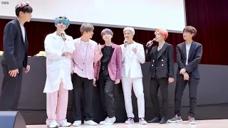 190421 BTS 알라딘 팬사인회 Fansign Q&A TIME with Eng Subtitle 4k