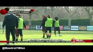 Milanello Allenamento 16-03-2013 Part 2