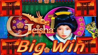 ★SHE HELPED ME MAKE MORE MONEY !!★GEISHA Slot (Aristocrat) ☆BIG WIN☆ Started with $50栗スロ Yaamava'