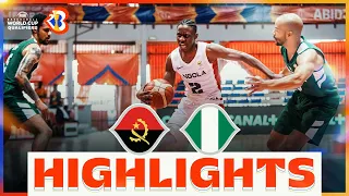 🇦🇴 ANG - 🇳🇬 NGR | Basketball Highlights - #FIBAWC 2023 Qualifiers