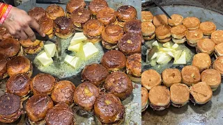 HEART ATTACK BURGER😱😱 600 ग्राम बटर में बनता है ये बर्गर😳 | Most Buttery Burger of India | Ghaziabad