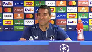 Giovanni van Bronckhorst pre-match press conference | Rangers v Napoli | Champions League