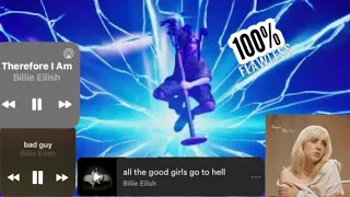 GETTING 100% FLAWLESS ON EVERY BILLIE EILISH SONG!