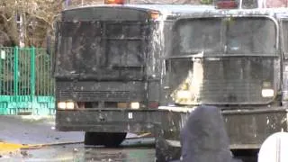 Disturbios en Valdivia (Chile) - Dentro y fuera del guanaco