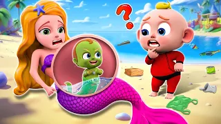 Rescue the Mermaid - Mermaid Zombie Pregnant Song - Funny Songs & Nursery Rhymes - PIB Little Song