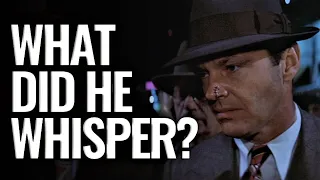 Chinatown: What did Jake Gittes whisper at the end of the film?