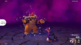 Mario Party Superstars #82 Yoshi's Tropical Island Waluigi vs Birdo vs Donkey Kong vs Wario