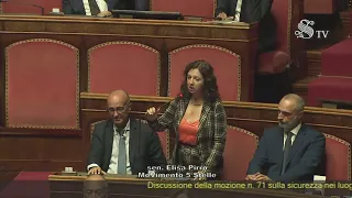 Elisa Pirro intervento aula del Senato 13/09/2023