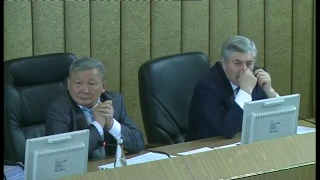 Ответ Александра Бердникова на сессии Николаю Малчинову и другим депутатам
