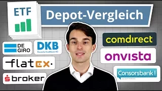 Das beste ETF Depot: ETF Sparplan Anbieter im Vergleich!