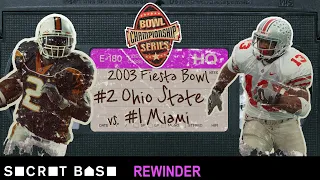 The 2003 Fiesta Bowl’s climactic moment deserves a deep rewind | Ohio State vs Miami