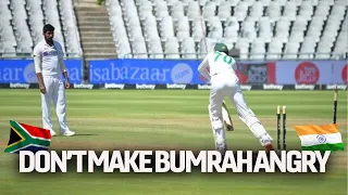 DON'T MAKE BUMRAH ANGRY | SA v IND | 3rd Test, Day 2