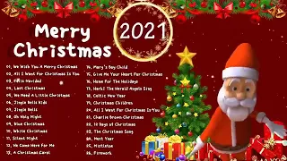 Счастливого Рождества 2021 года 🌲 Рождественская песня 26 песен 🎅 Музыка для Рождества Мэрайя Кэри