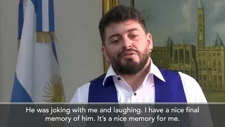 Maradona Jnr remembers final call with his father