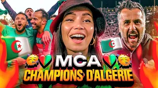 J'ASSISTE AU TITRE DE CHAMPION D'ALGÉRIE DU MOULOUDIA CONTRE USMA (historique !)