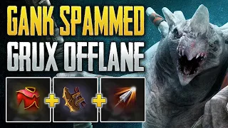 THEY TRIED TO BREAK ME! Grux Offlane Gameplay (Predecessor)