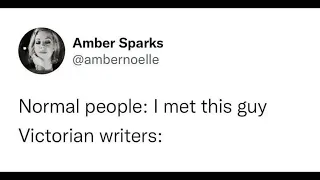 Normal people vs. Victorian writers