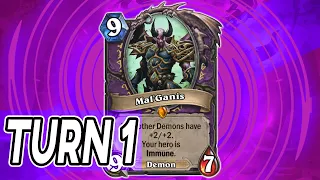 Hearthstone: Turn 1 Mal'Ganis