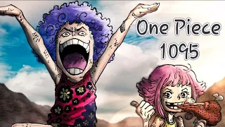 One Piece 1095 - Kuma, Young Figarland Garling, God Valley (Luffy's Mom??)