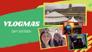 VLOGMAS 2023 DAY 16 - A Day With The Bestie at Piece Hall, Halifax & Arcade Fun