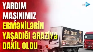 FHN-in yardımı Qarabağ ermənilərinə çatdırılır: Xankəndi yolundan YENİ MƏLUMATLAR