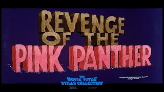 Revenge of the Pink Panther (1978) title sequence