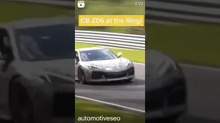 C8 Corvette Z06 flat out at the Nurburgring!!