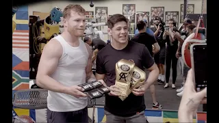 Brandon Moreno Reunido Con Canelo Álvarez