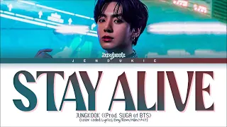 BTS Jungkook - Stay Alive (1 HOUR) Lyrics | 1시간 가사