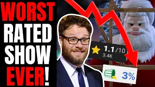 Santa Inc Is The Lowest Rated Show OF ALL TIME! | Woke DISASTER For Seth Rogen And Sarah Silverman!