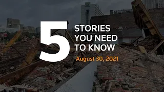 August 30, 2021: Hurricane Ida, Afghanistan strike, North Korea nuclear reactor