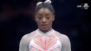 Simone Biles Makes History Landing Yurchenko Double Pike