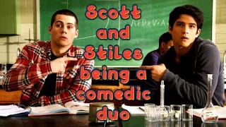 Scott and Stiles being a comedic duo for 5 minutes straight | Teen Wolf