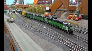 K10's Model Trains: HO Scale Trains In Action (8/19/23)