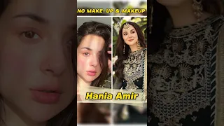 Pakistani actress 💄with and without makeup look❤️ #shorts #lollywood