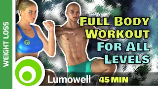 45-Minute Full Body Workout For All Fitness Levels