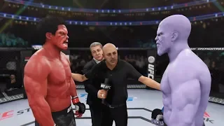 Red Hulk vs. Thanos (EA Sports UFC 3) - CPU vs. CPU - Crazy UFC 👊🤪