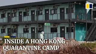 Inside Hong Kong's mandatory coronavirus quarantine camp at Penny's Bay