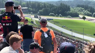 Formula 1 / Austria / View Grandstand T3 Row 64 @RedBullRing